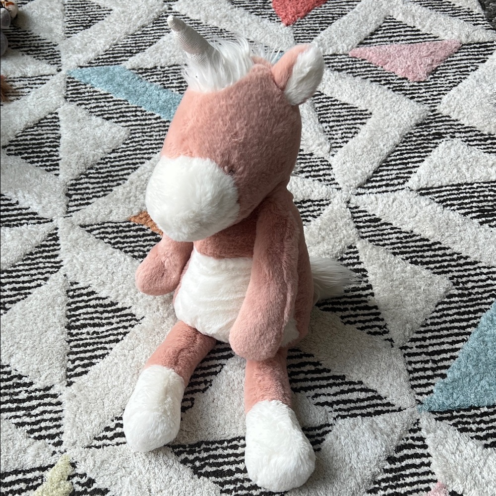 NWOT Pottery Barn Kids x West Elm Unicorn Cuddle Plush